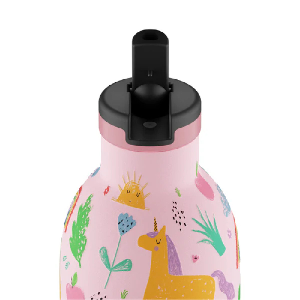 24Bottles Kids Insulated Bottle Ανοξείδωτο Μπουκάλι Θερμός 0.33lt (Magic Friends)