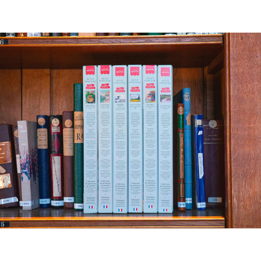 Petite Epicerie Σετ Ζωγραφικής με Αριθμούς - Cypresses with Golden Wheat, Vincent Van Gogh