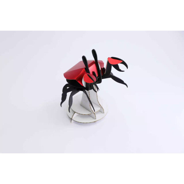 Assembli 3D Paper Beach Crab (10 x 10 x 7 cm)