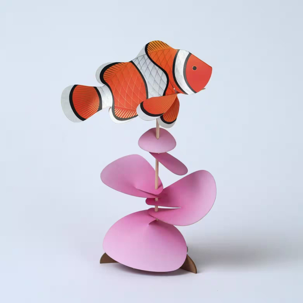 Assembli 3D Paper Clownfish (15 x 20 cm)