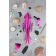 Assembli 3D Paper Squid -Pink Metallic (25 x 15,5 x 5,5 cm)