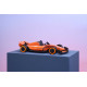 Assembli 3D Paper Race Car - Flaming Orange (19,5 x 8 cm)