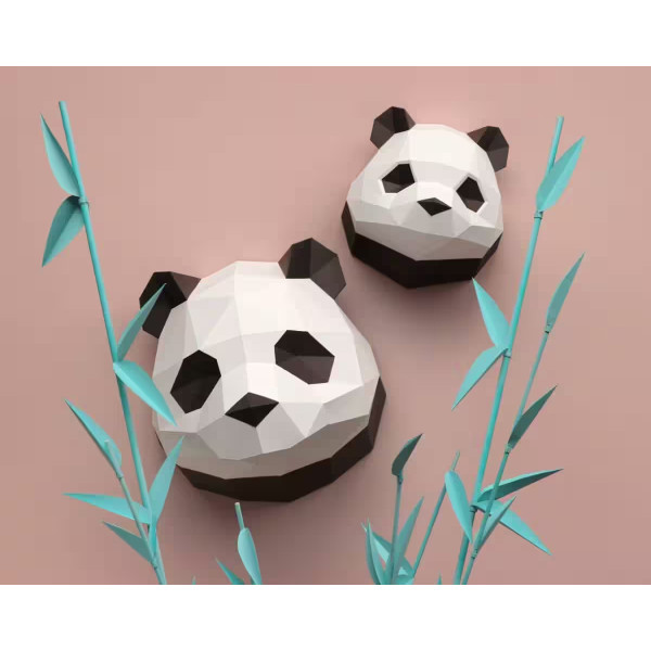 Assembli 3D Paper Baby Panda (29 x 28 x 23 cm)