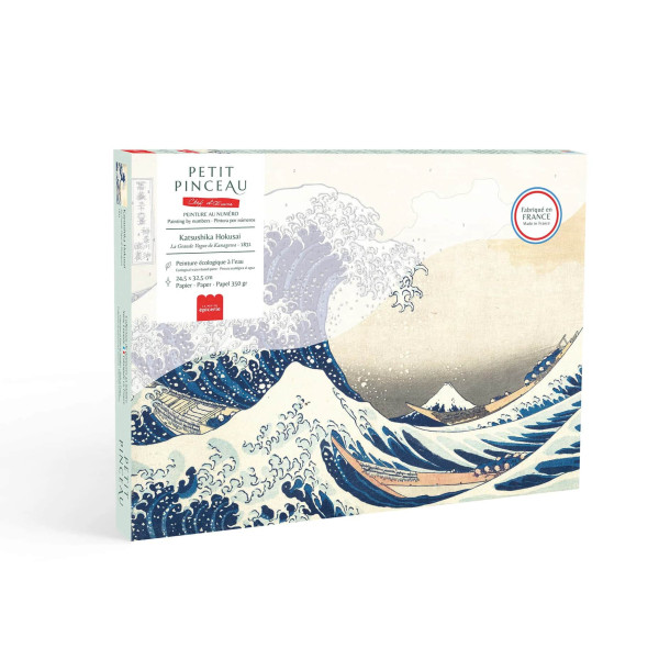 Petite Epicerie Σετ Ζωγραφικής με Αριθμούς -  The Great Wave off Kanagawa, Katsushika Hokusai