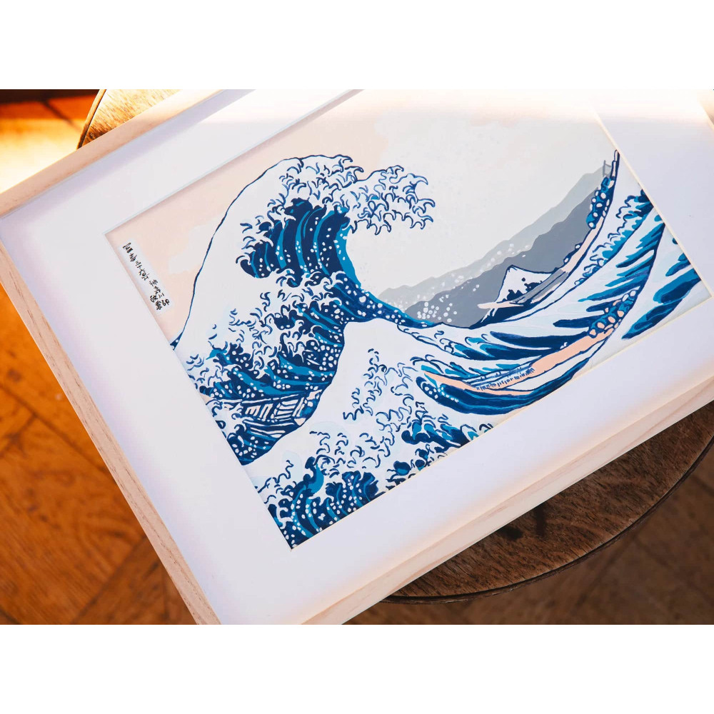Petite Epicerie Σετ Ζωγραφικής με Αριθμούς -  The Great Wave off Kanagawa, Katsushika Hokusai