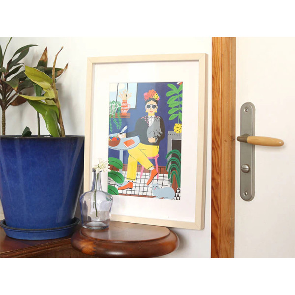 Petite Epicerie Σετ Ζωγραφικής με Αριθμούς -  The Girl with the Cats by Guillaume Denaudhome
