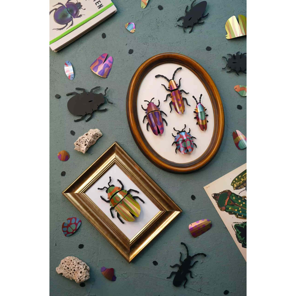Assembli 3D Paper Beetle Set - Orange Blend
