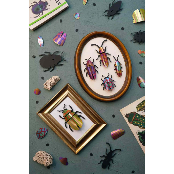 Assembli 3D Paper Beetle Set - Orange Blend