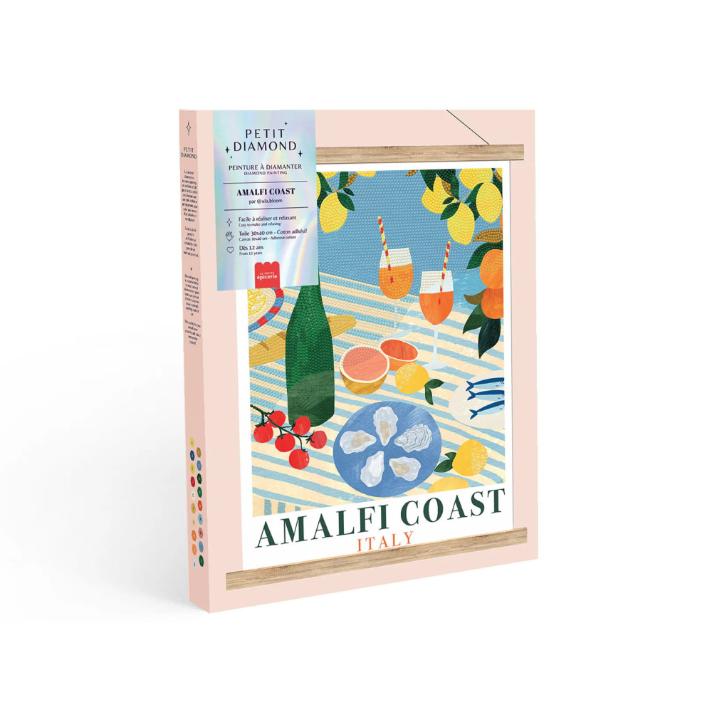 Petite Epicerie Σετ Ζωγραφικής με Διαμάντια - Amalfi Coast Aperitif par Emily Kopcik