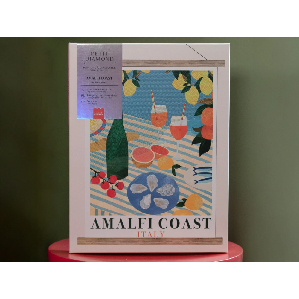 Petite Epicerie Σετ Ζωγραφικής με Διαμάντια - Amalfi Coast Aperitif par Emily Kopcik