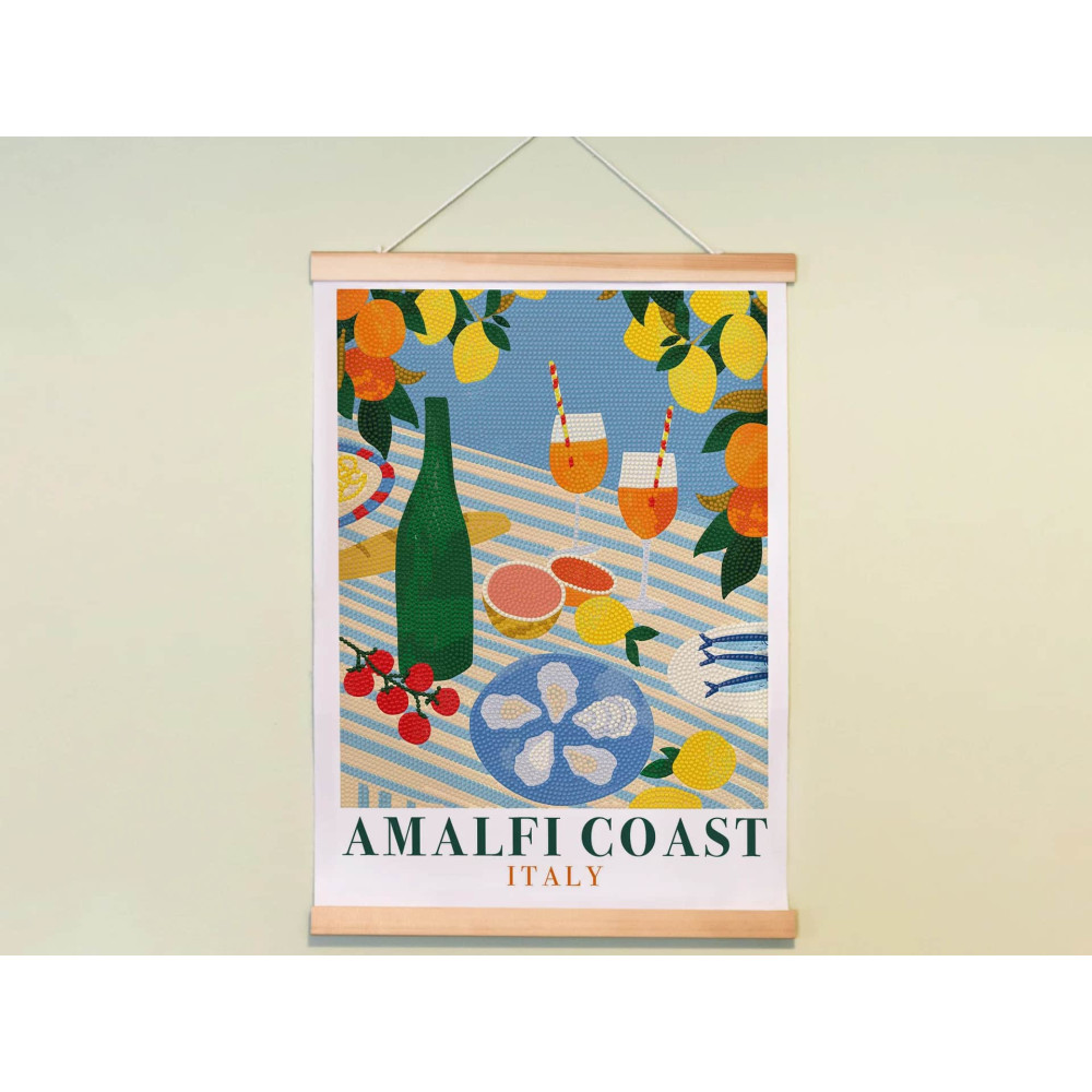 Petite Epicerie Σετ Ζωγραφικής με Διαμάντια - Amalfi Coast Aperitif par Emily Kopcik