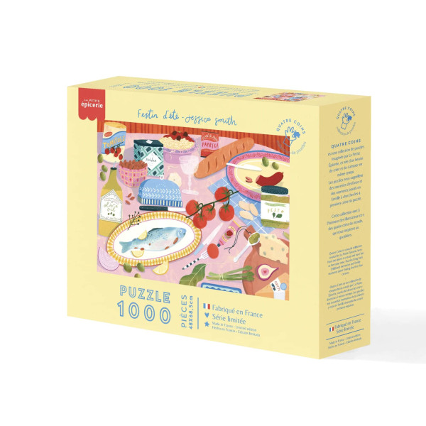 Petite Epicerie Puzzle 1000 τμχ - Παζλ "Summer Feast" από την Jessica Smith