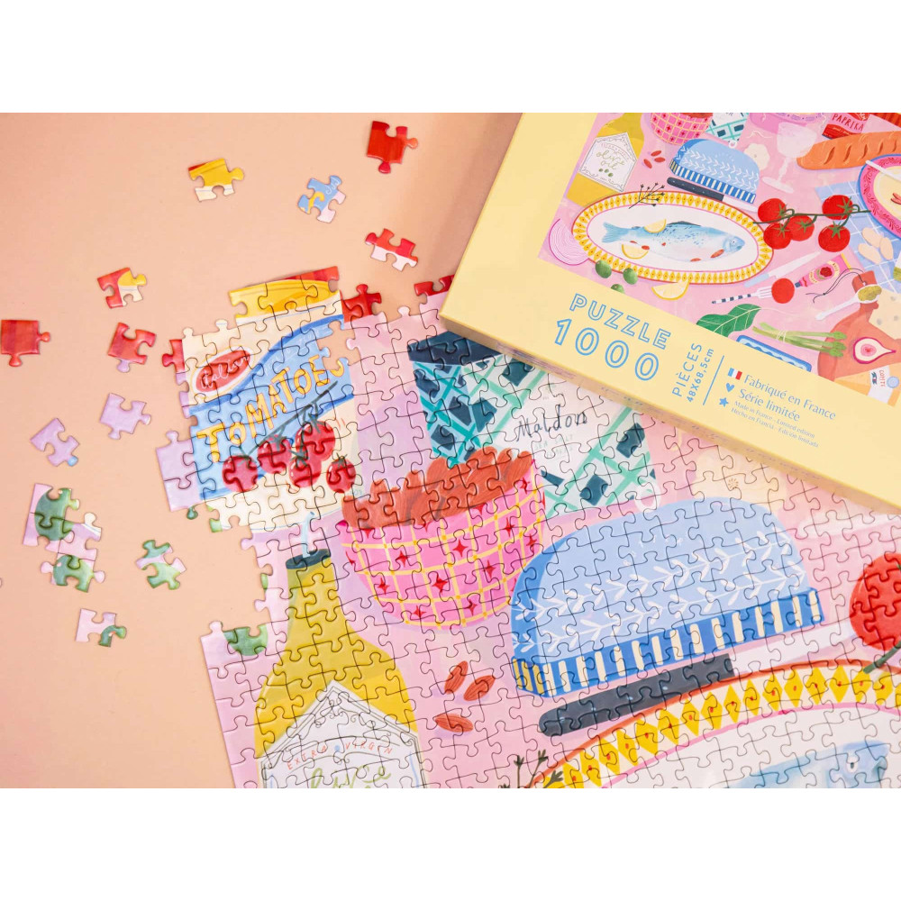 Petite Epicerie Puzzle 1000 τμχ - Παζλ "Summer Feast" από την Jessica Smith