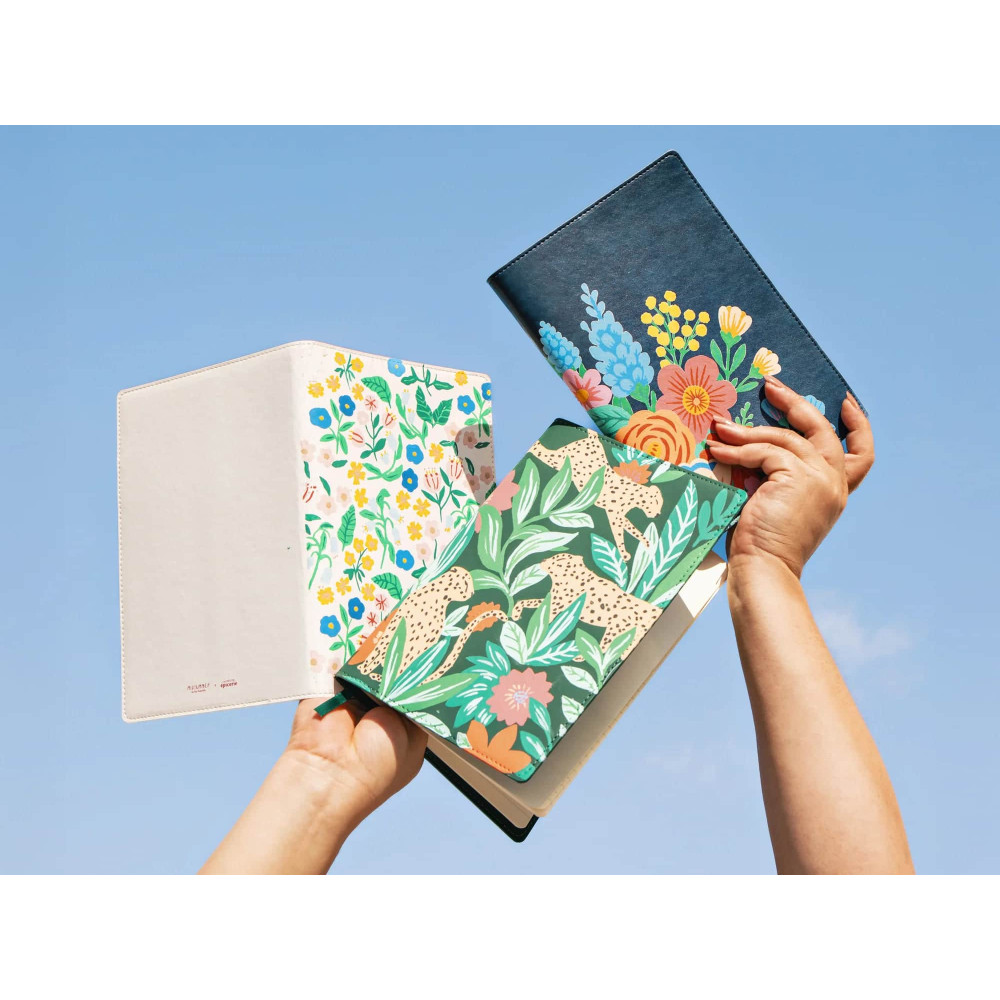 Petite Epicerie Σημειωματάριο με Εξώφυλλο Ζωγραφικής με Αριθμούς - Leaping Leopards