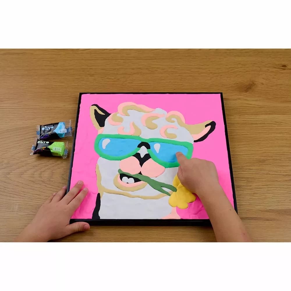 DIY Δημιουργικό Σετ Ζωγραφικής 3D με Πηλό Λάμα