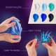 DIY Δημιουργικό Σετ Ζωγραφικής 3D με Πηλό Manga το Στοιχείο του Νερού