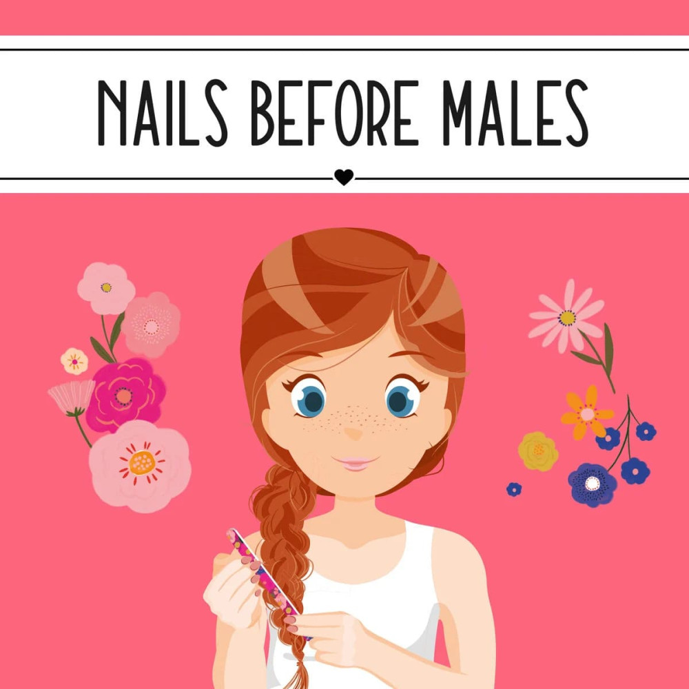 Legami Σετ 3 Λίμες Νυχιών Flowers - Nails Before Males