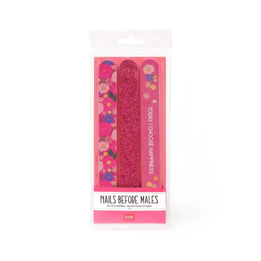 Legami Σετ 3 Λίμες Νυχιών Flowers - Nails Before Males