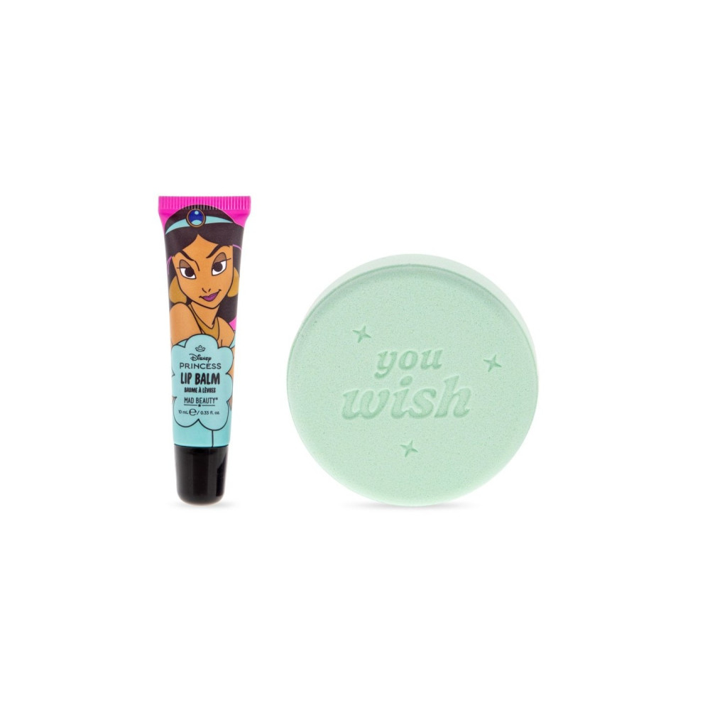 Mad Beauty Princess Express Yourself Bath Fizzer & Lip Balm Set - Jasmine