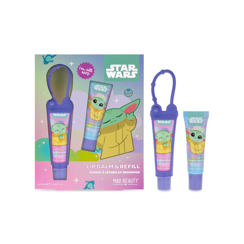 Mad Beauty Grogu Galaxy Lip Balm Set & Refill