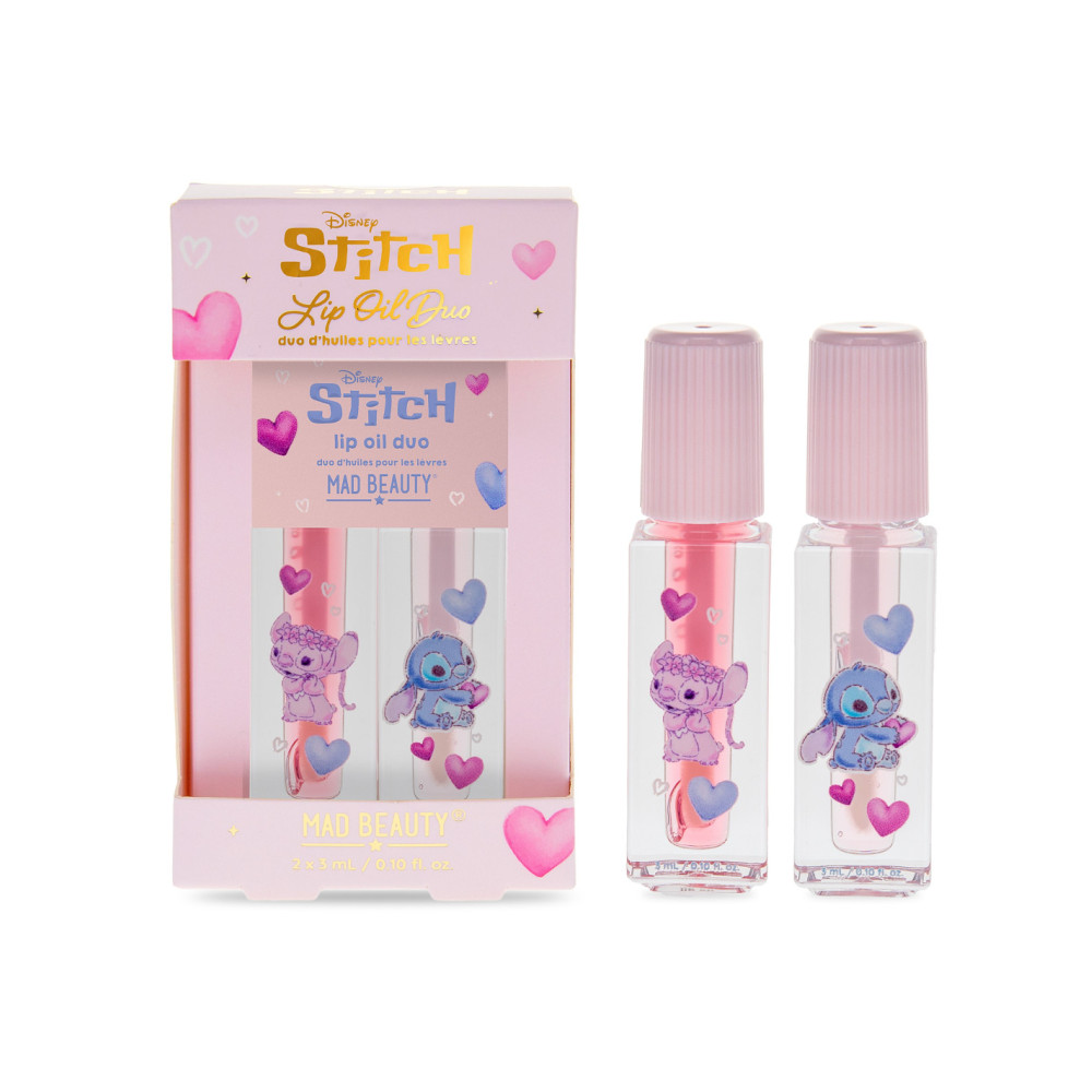 Mad Beauty Heart Stitch Lip Oil Duo