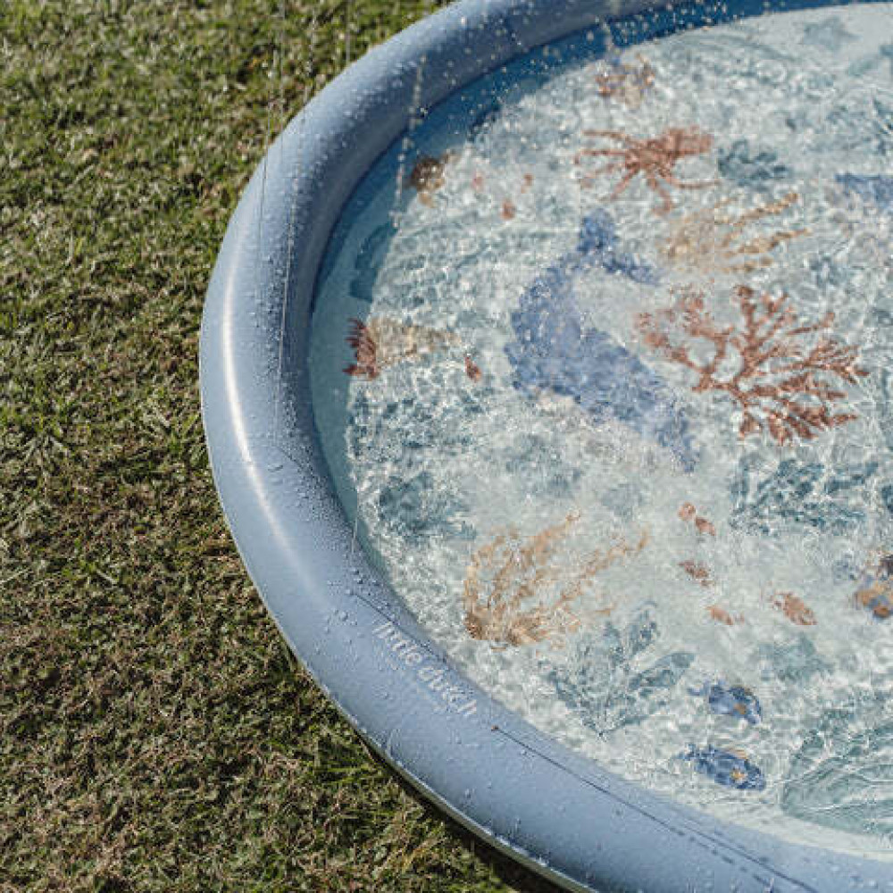 Little Dutch Φουσκωτό Στρώμα Παιχνιδιού Sprinkler Ocean World Μπλε 150 εκ.