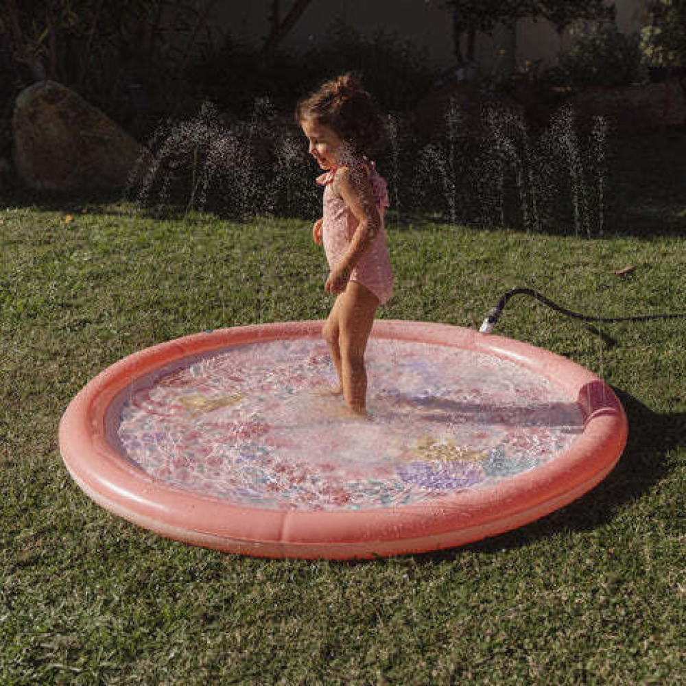 Little Dutch Φουσκωτό Στρώμα Παιχνιδιού Sprinkler Dreamy Mermaid Ροζ 150 εκ.