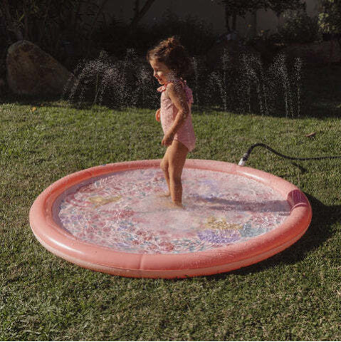 Little Dutch Φουσκωτό Στρώμα Παιχνιδιού Sprinkler Dreamy Mermaid Ροζ 150 εκ.