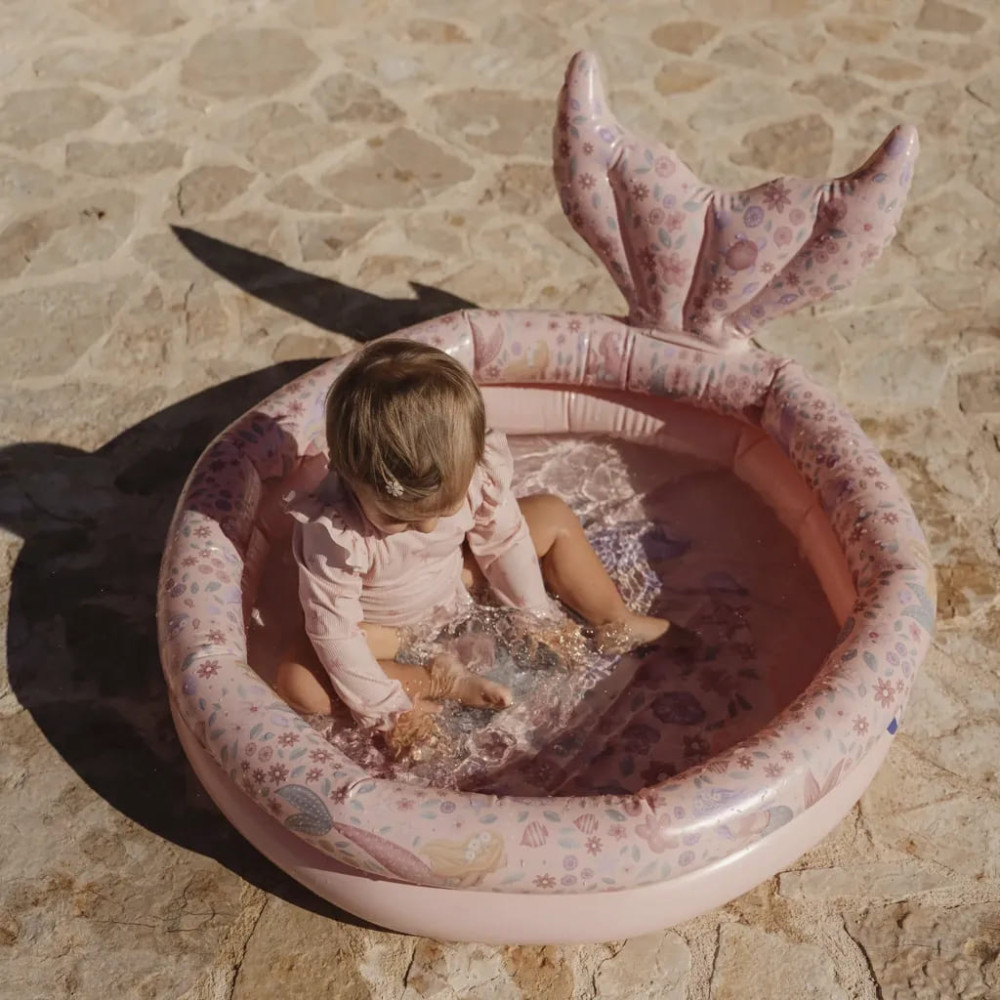 Little Dutch Φουσκωτή Πισίνα με Ουρά Γοργόνας 80εκ Dreamy Mermaid Ροζ