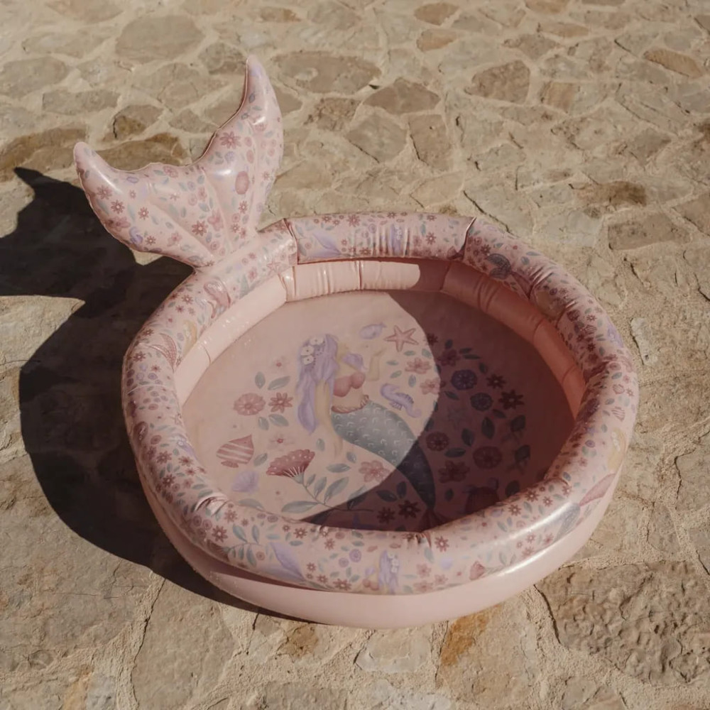 Little Dutch Φουσκωτή Πισίνα με Ουρά Γοργόνας 80εκ Dreamy Mermaid Ροζ