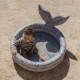 Little Dutch Φουσκωτή Πισίνα με Ουρά Γοργόνας 80εκ Ocean World Μπλε