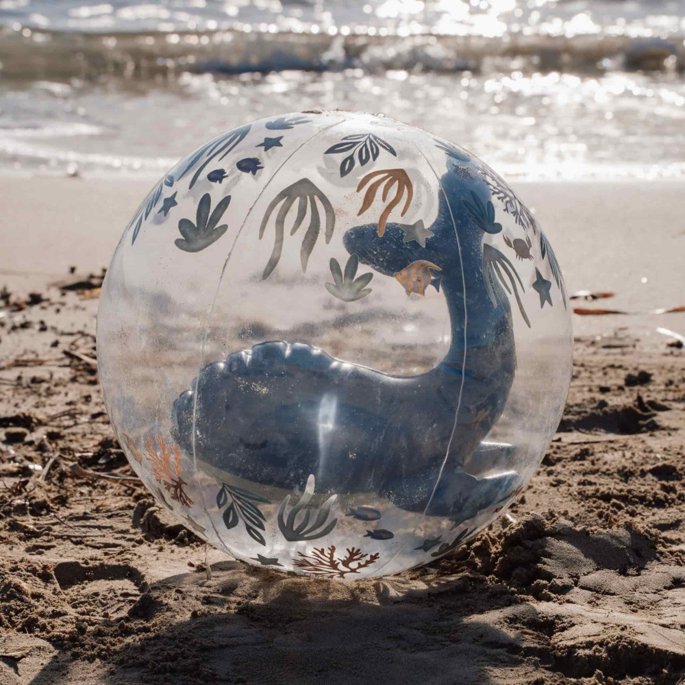 Little Dutch Μπάλα Παραλίας 3D Ocean World Μπλε
