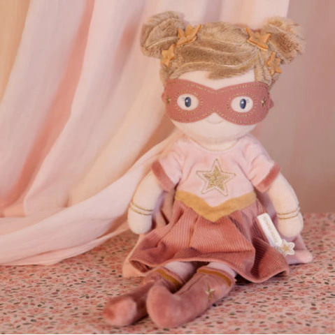 Little Dutch Κούκλα Superhero Rosa (35 εκ.)