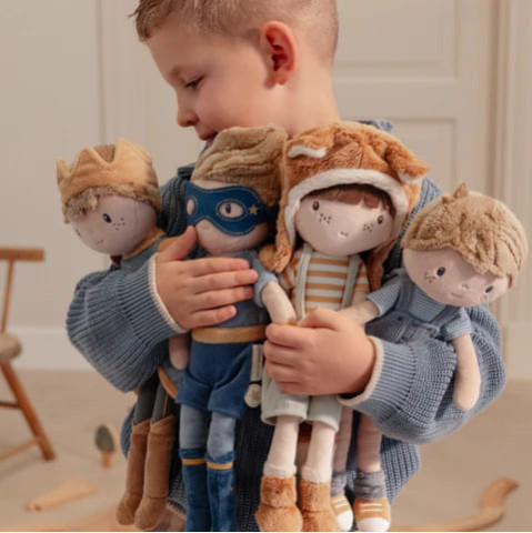 Little Dutch Κούκλα Superhero Jim (35 εκ.)