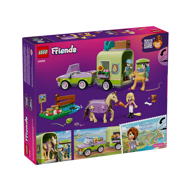 LEGO® Friends Horse & Baby Foal Trailer (42695)