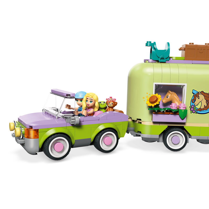 LEGO® Friends Horse & Baby Foal Trailer (42695)