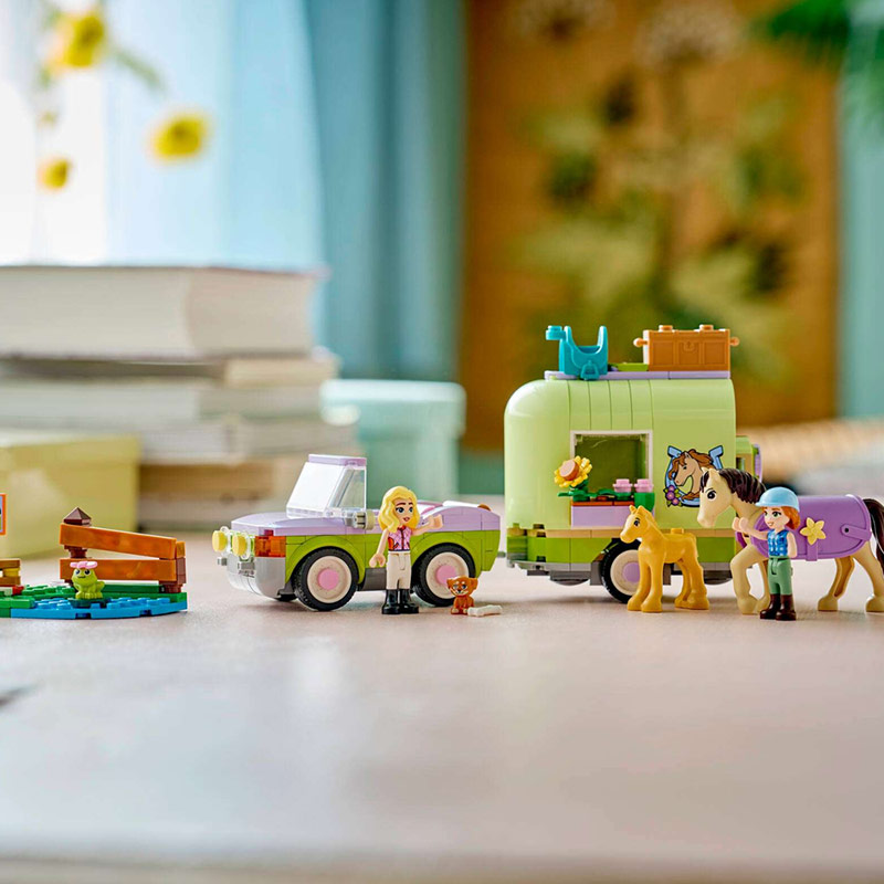 LEGO® Friends Horse & Baby Foal Trailer (42695)