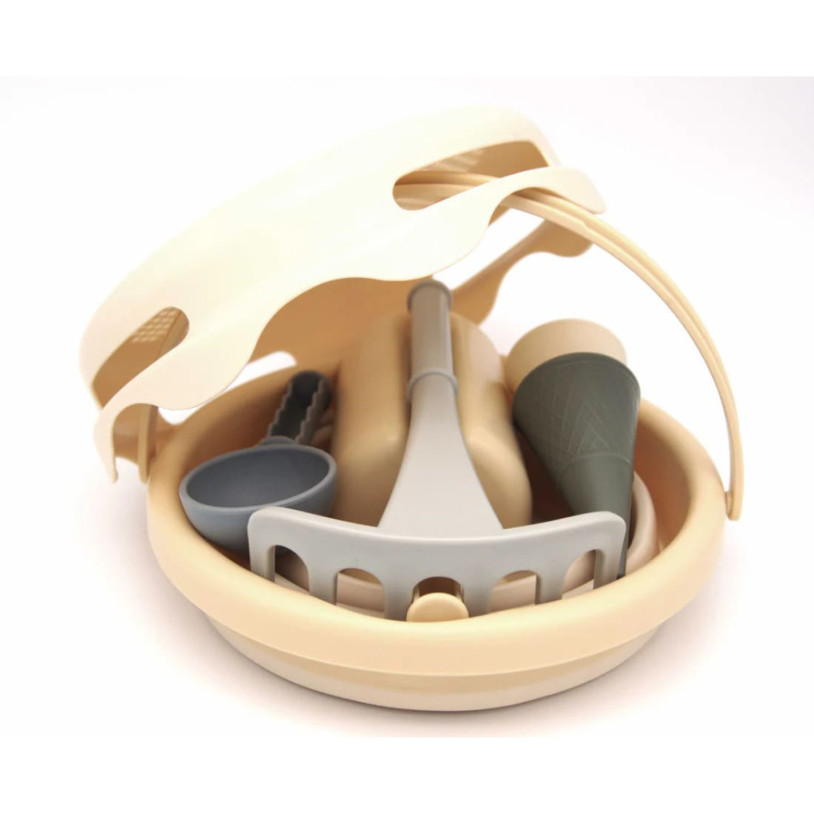 CompacToys 7σε1 Κουβαδάκια Παραλίας - Beige