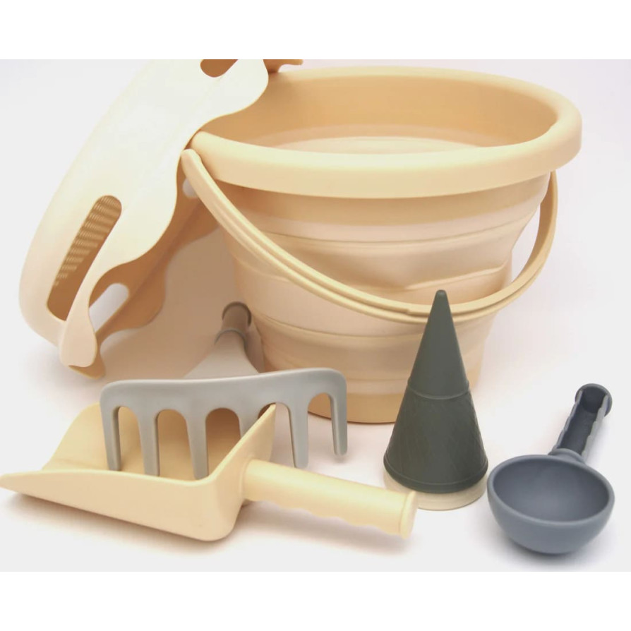 CompacToys 7σε1 Κουβαδάκια Παραλίας - Beige