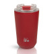 EcoLife Ανοξείδωτο Ποτήρι Θερμός Pure Red 360ml