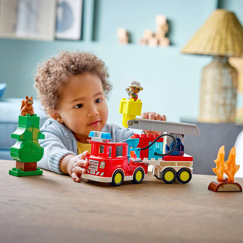 LEGO® Duplo Fire Truck With Hose And Firefighter (10473)