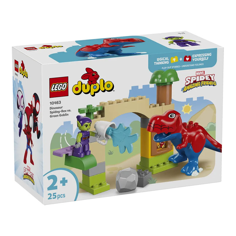 LEGO® Duplo Dinosaur Spidey-Rex vs. Green Goblin (10463)
