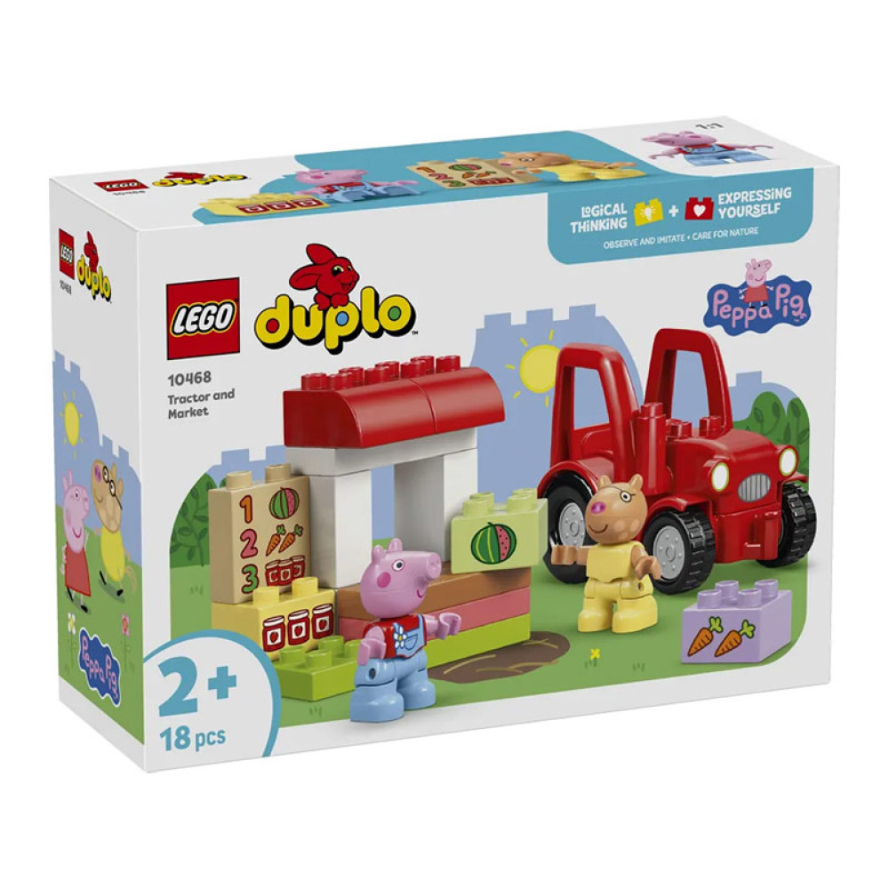 LEGO® Duplo Peppa Pig Tractor & Market (10468)