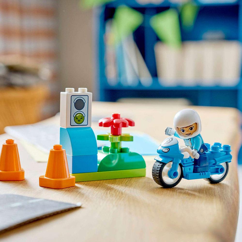 LEGO® Duplo Blue Police Motorcycle (10471)
