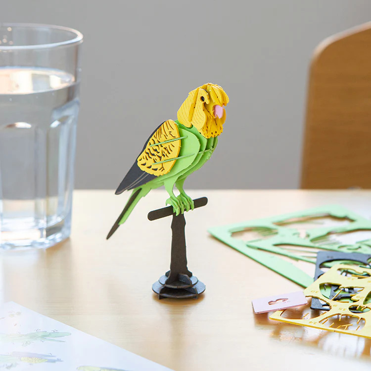 Kikkerland 3D Παζλ Paradise Parakeet (36τμχ)