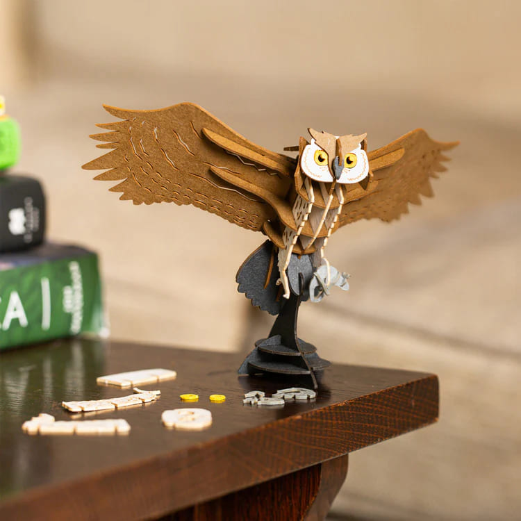 Kikkerland 3D Παζλ Owl (31τμχ)