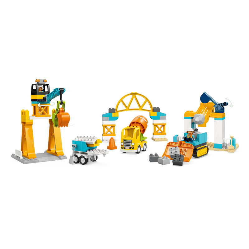LEGO® Duplo 3in1 Construction Site And Vehicles (10476)