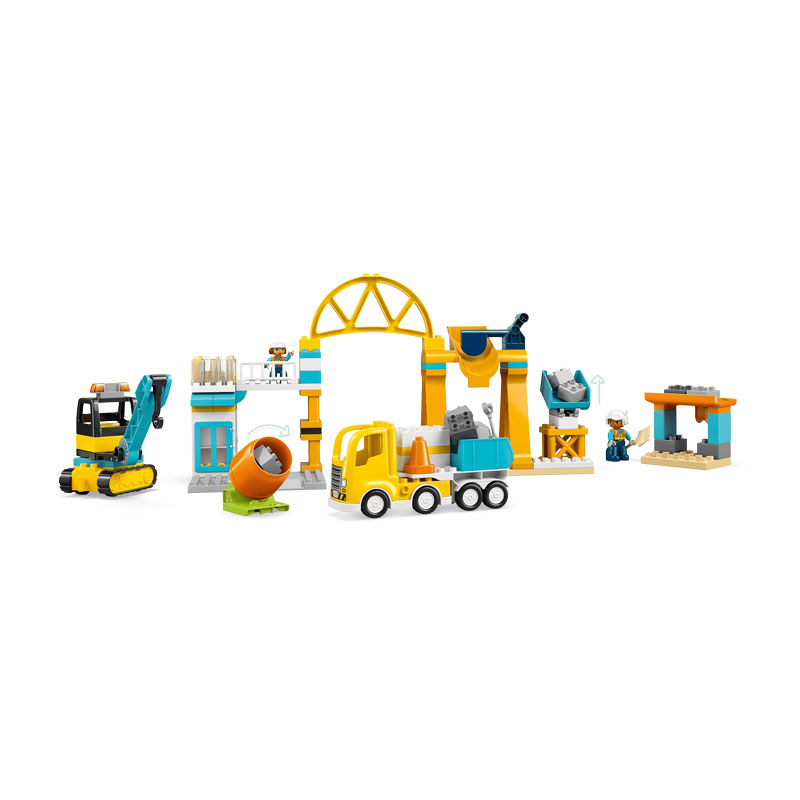 LEGO® Duplo 3in1 Construction Site And Vehicles (10476)