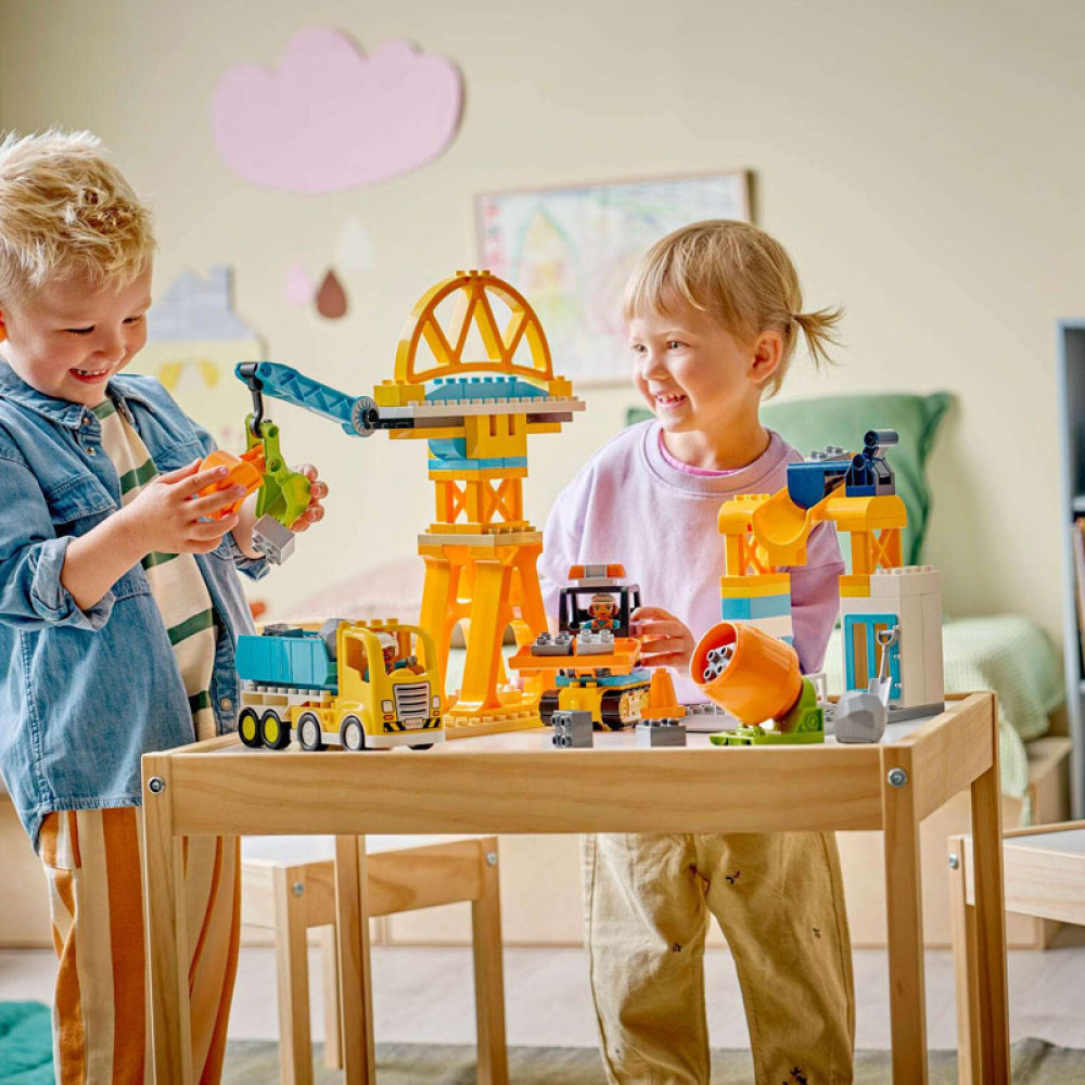 LEGO® Duplo 3in1 Construction Site And Vehicles (10476)