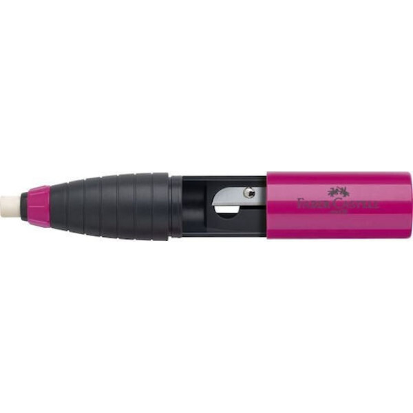 Faber Castell Ξύστρα & Σβήστρα Φούξια
